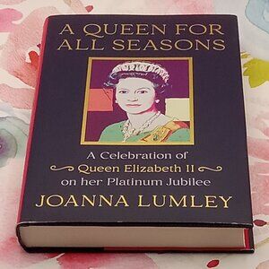 QUEEN ELIZABETH II Platinum Jubilee Celebration Joanna Lumley HC 2021 Royalty UK